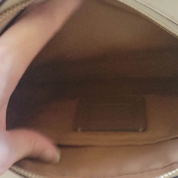 Coach Ivory Quilted Crossbody Bag - Picture 7 of 9